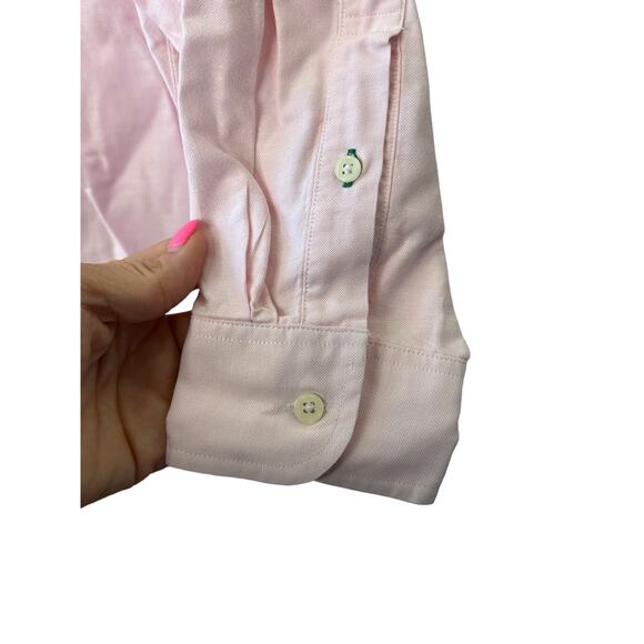 Tommy Hilfiger Pink Long Sleeve Button Up Shirt Men's Medium - Picture 7 of 9